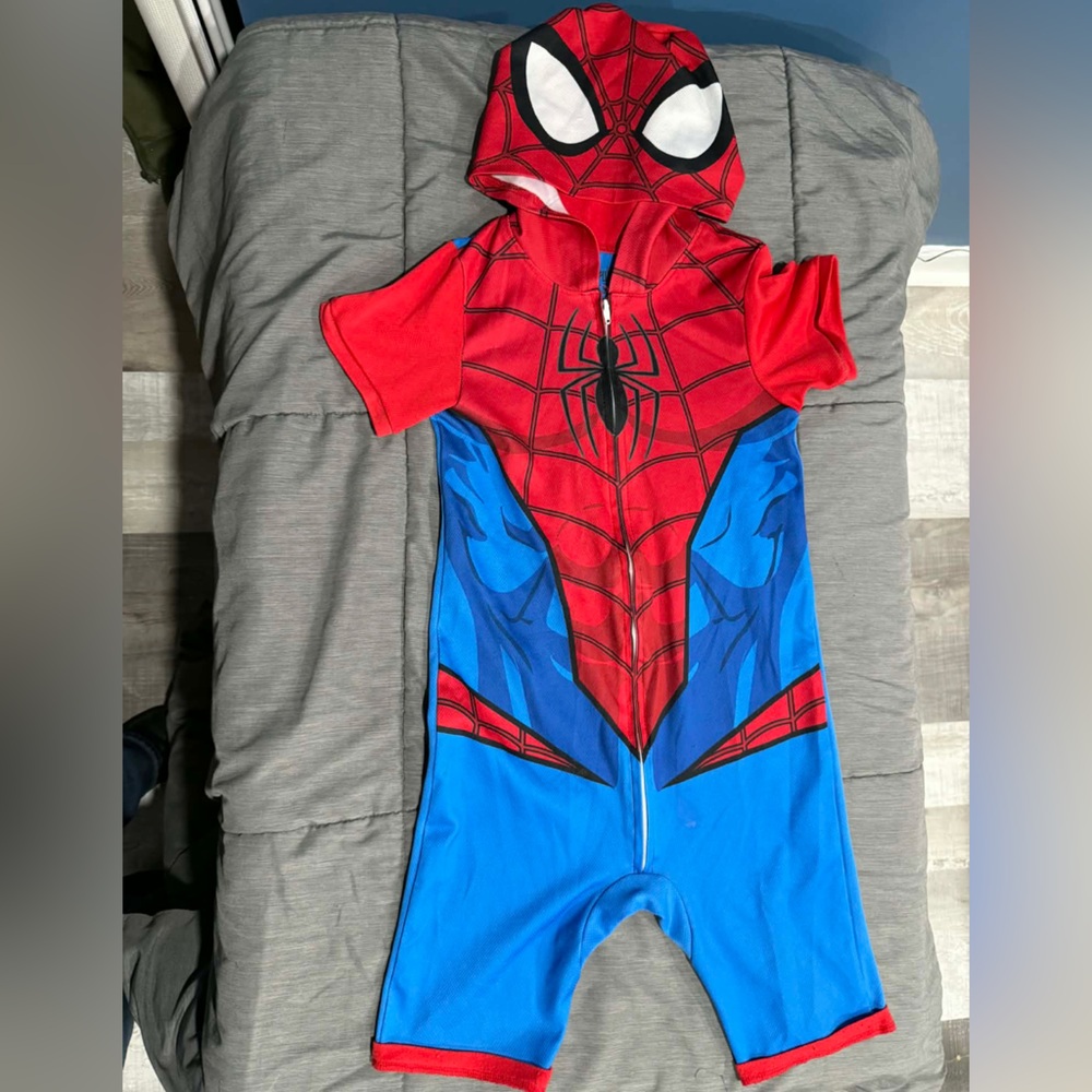 Boys Marvel Spider-Man Zip-up Pajama Jumper